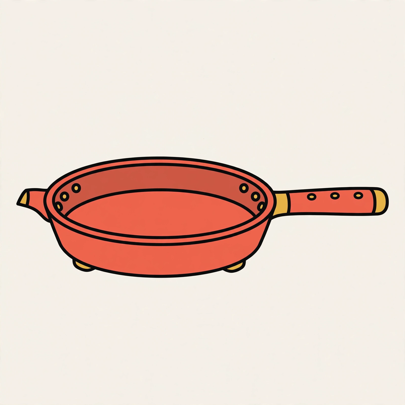 Illustration of Lodge 12-Inch Seasoned Cast Iron Skillet