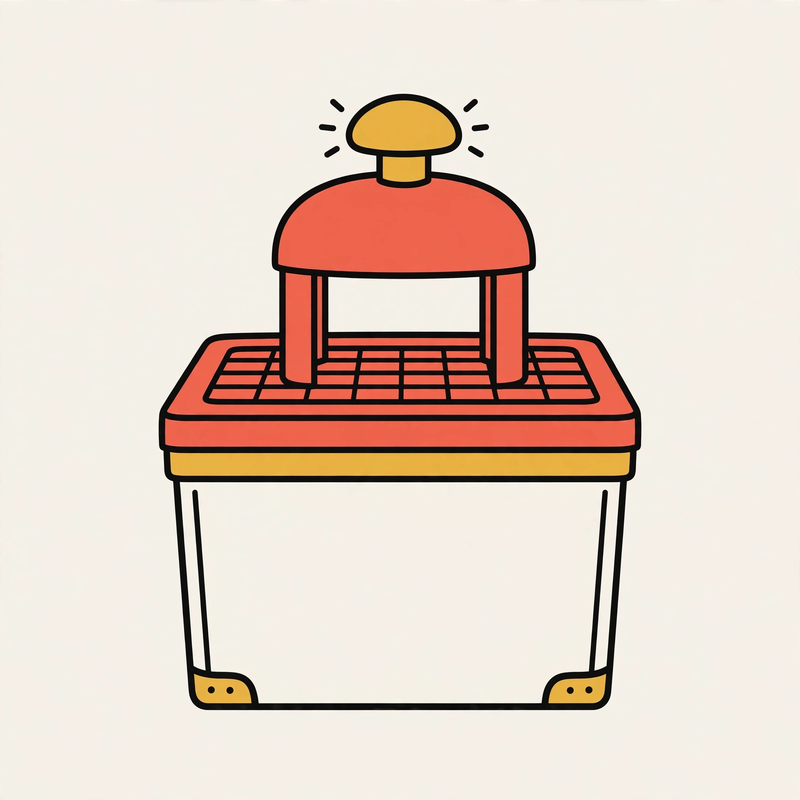 Illustration of Mueller Pro-Series 10-in-1 Vegetable Chopper