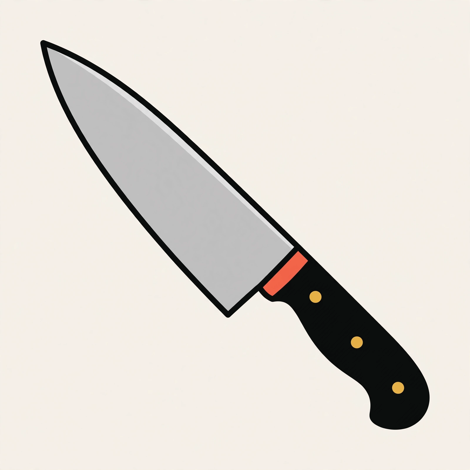 Illustration of Victorinox Fibrox Pro 8-Inch Chef's Knife